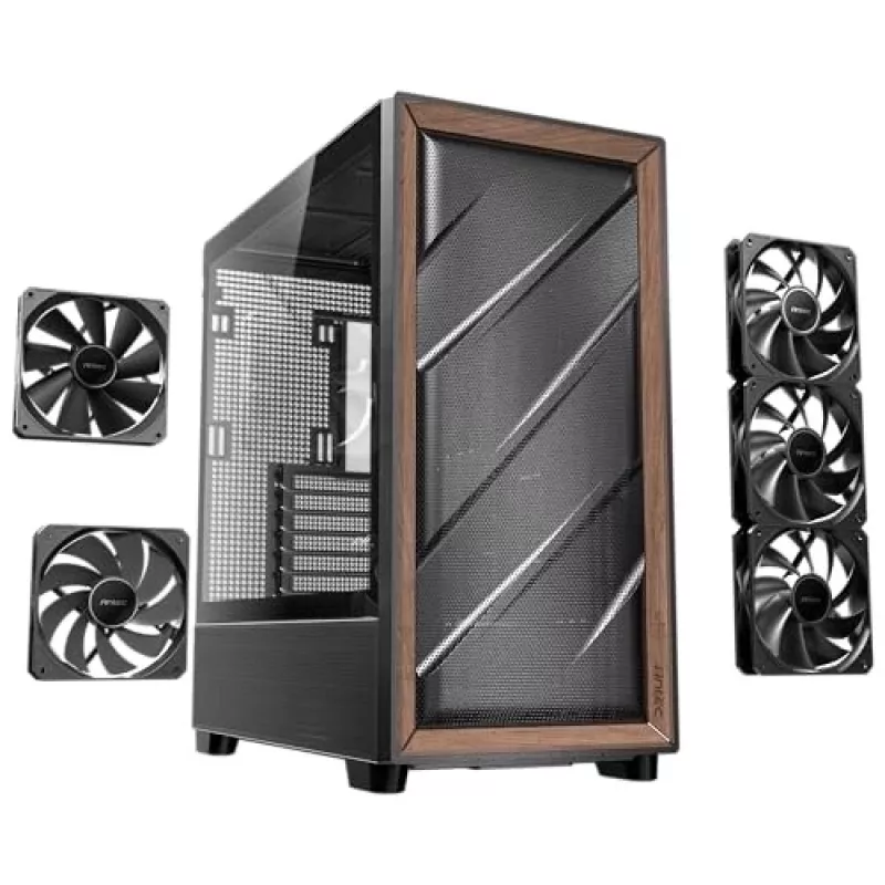 Antec 0-761345-10133-2 arvutikorpus MIDI Tower must puit