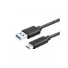 UNITEK Y-C474BK USB-kaabel USB 3.2 Gen 1 (3.1 Gen 1) 1 m USB A USB C Must