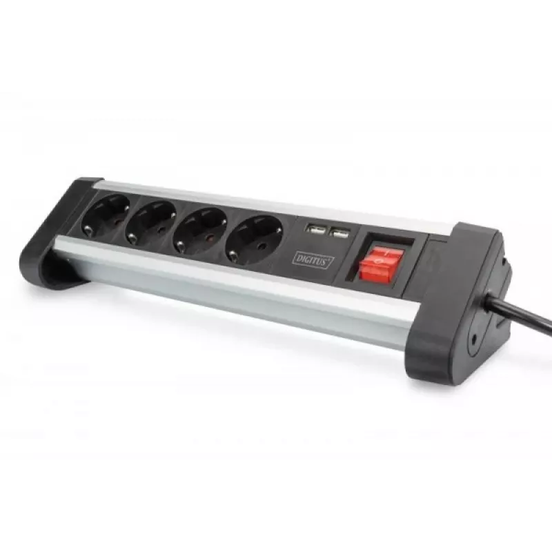 Pistikupesade jaotur Digitus DA-70614 2 USB-pordiga