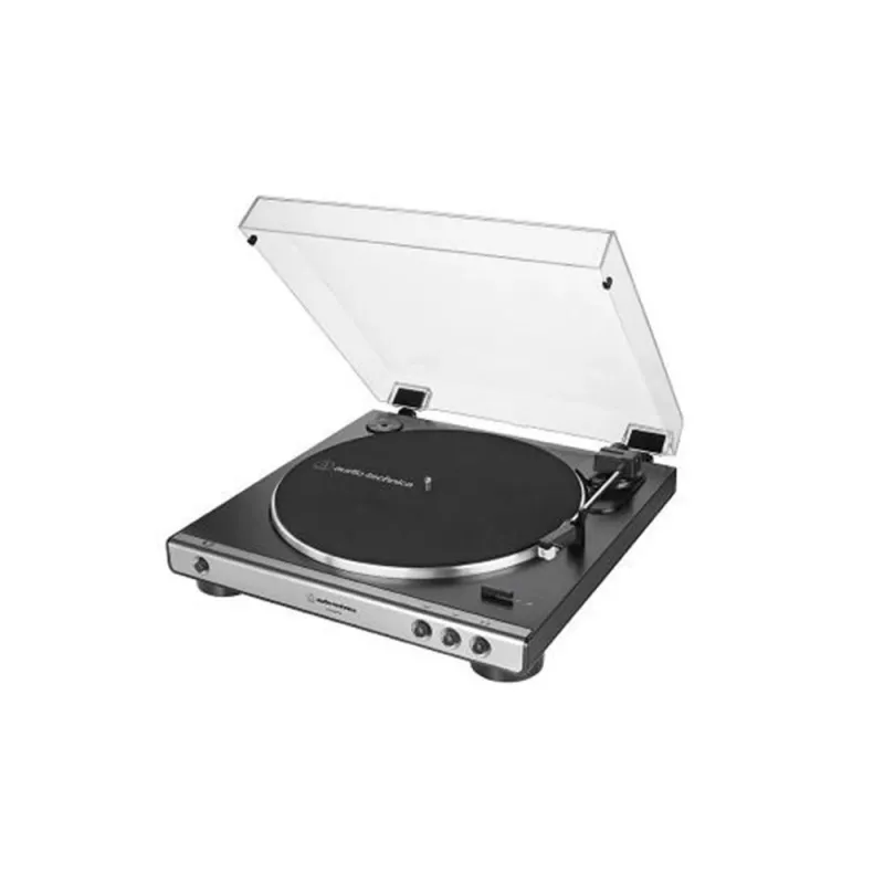 Audio-Technica Unisex AT-LP60XUSB Täisautomaatne rihmveoga plaadimängija, analoog- ja USB-ühendusega, must