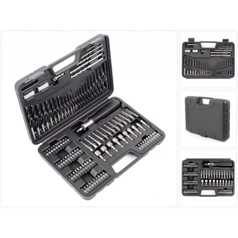 Puuriterade komplekt DeWALT DT0109-QZ — 109 tk müüritise, metalli ja puidu jaoks koos kandekohvriga