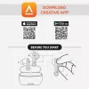 Creative 51EF1160AA000 Aurvana Ace 2 in-ear Bluetooth-kõrvaklapid must