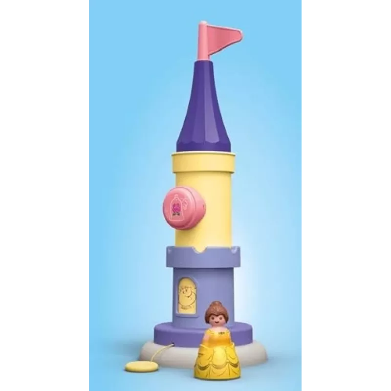 PLAYMOBIL JUNIOR & Disney: Belle'i mängutorn heliga | Mängukomplekt väikelastele vanuses 1-3
