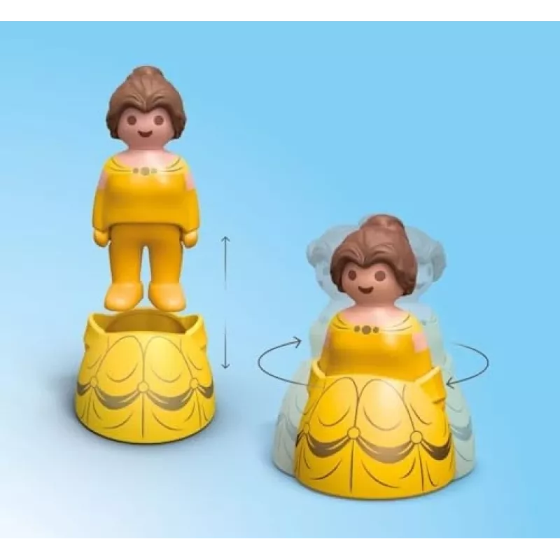 PLAYMOBIL JUNIOR & Disney: Belle'i mängutorn heliga | Mängukomplekt väikelastele vanuses 1-3