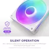 Ventilaator NZXT RF-U28HF-W1 140mm 2000 RPM 98.61 CFM Valge
