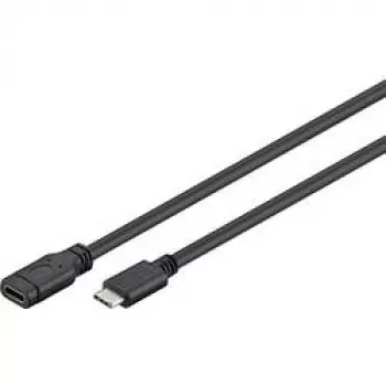 Goobay 45393 USB-kaabel Must