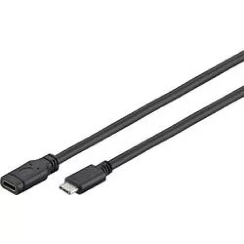Goobay 45393 USB-kaabel Must