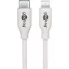 Goobay 39446 USB-kaabel USB 2.0 USB-C pistik Apple Lightning pistik 1m