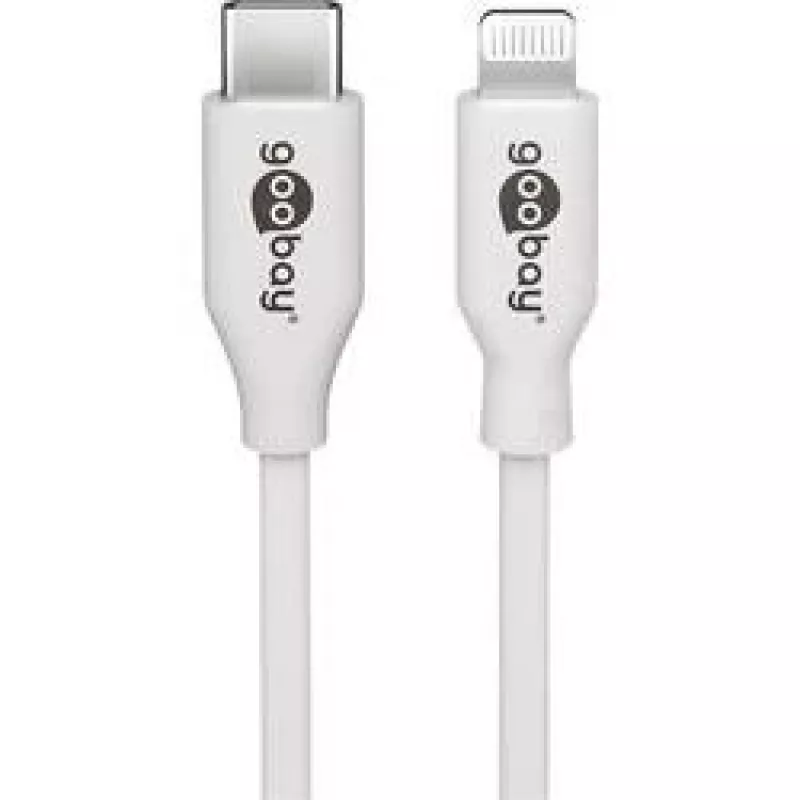 Goobay 39446 USB-kaabel USB 2.0 USB-C pistik Apple Lightning pistik 1m