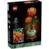 LEGO Icons Krüsanteemilille ehituskomplekt loominguline mudelikomplekt täiskasvanutele kunsttaime ehitamiseks kingitus naistele meestele talle või talle kodu kontor