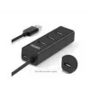 UNITEK Y-3089 liidesejaotur USB 3.2 Gen 1 (3.1 Gen 1) Type-A 5000 Mbit/s must