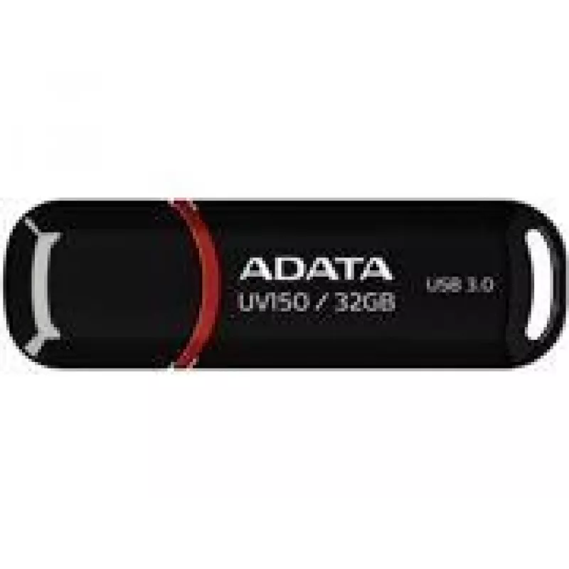 ADATA AUV150-32G-RBK USB-mälupulk 32 GB USB Type-A 3.2 Gen 1 (3.1 Gen 1) Must