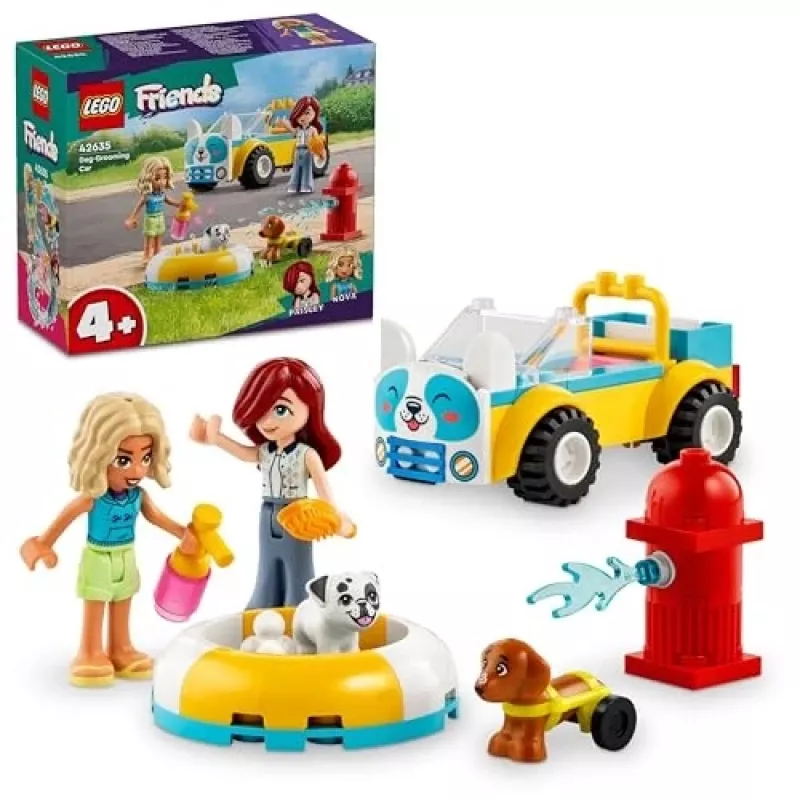 LEGO® Friends Dog-Grooming Car, Vehicle Playset 42635