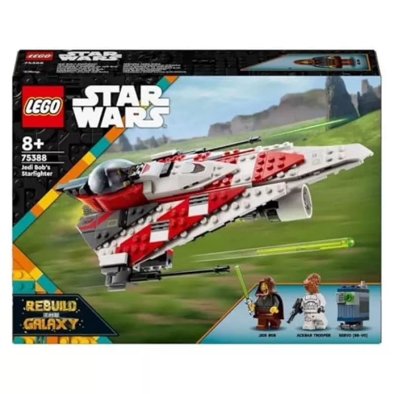 LEGO Star Wars Jedi Bob’s Starfighter Building Toy Set 75388