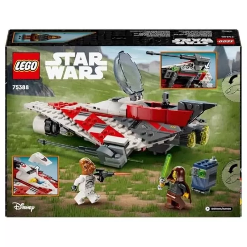 LEGO Star Wars Jedi Bob’s Starfighter Building Toy Set 75388