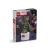 LEGO Marvel Tantsiv Groot ehitatav animeeritud mänguasi tegelaskuju Galaktika Valvurid laste käsitsi juhitav interaktiivne mängukomplekt superkangelane