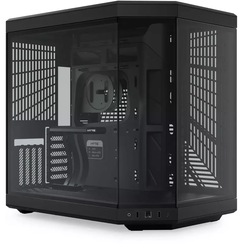 HYTE Y70 MIDI Torni PC Must ATX EATX ITX Micro ATX 18 cm 42,2 cm