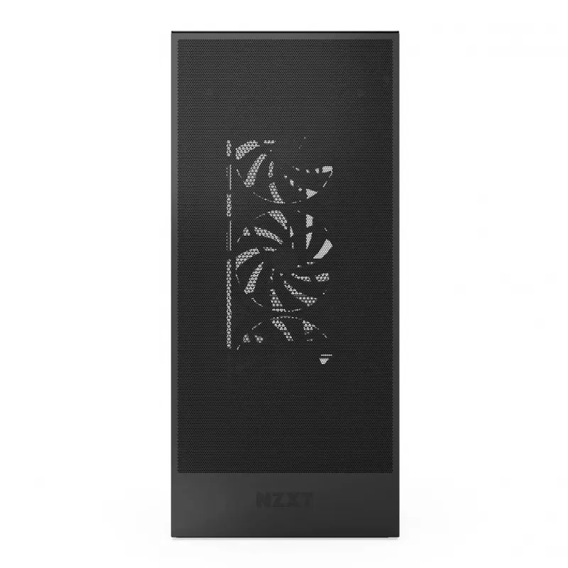NZXT H7 Flow (2024) Mid-Tower korpus - täiesti must