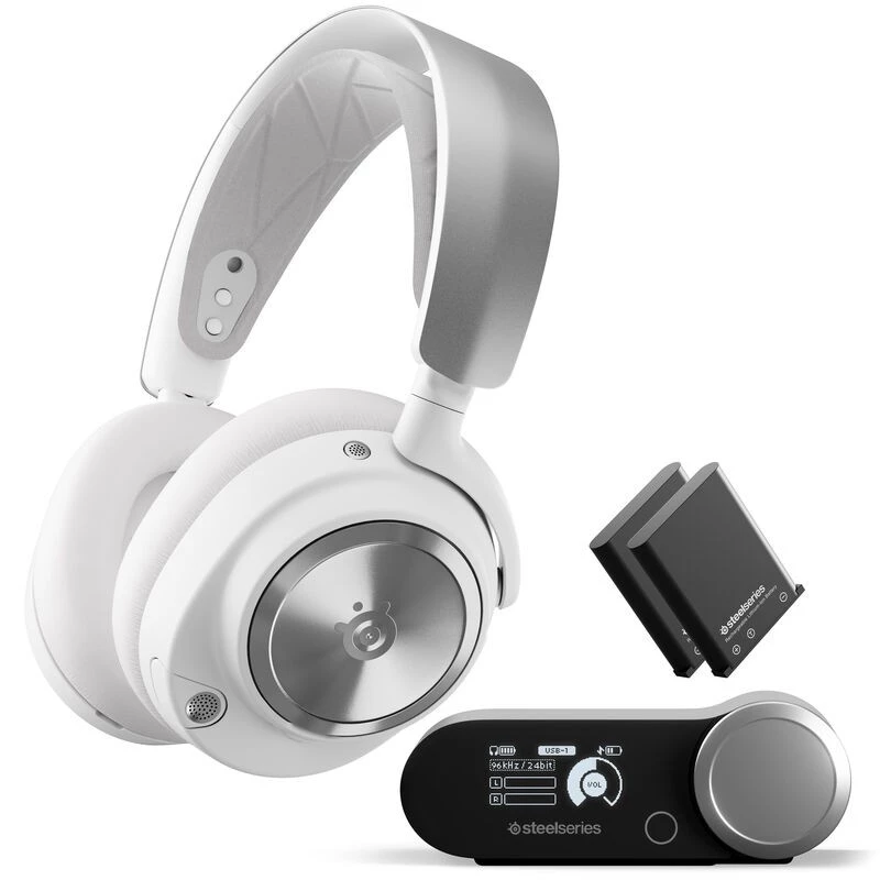 Steelseries Arctis Nova Pro juhtmevaba PC-le ja PlayStationile