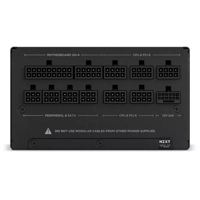 Toiteplokk NZXT C-Series C850 850W, modulaarne, 80+ Gold, ATX 3.1