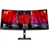 Xiaomi | G34WQi | 34 | WQHD | 21:9 | 180 Hz | 1 ms | 3440 x 1440 pikslit | 350 cd/m2 | HDMI-portide arv 2 | Must | Garantii 24 kuud