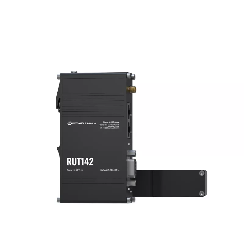 Teltonika tööstusruuter RUT142 WiFi 4, RS232, 2x RJ45 100Mb/s, IP30