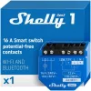 Shelly 1 Gen3 – Wi-Fi intelligentne releelüliti kuivkontaktiga, koduautomaatika jaoks, ühilduv AL-iga