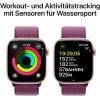 APPLE Watch Series 10 GPS 46 mm roosakuldne alumiiniumkorpus ploomivärvi Sport Loop rihmaga