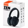 Creative Labs Zen Hybrid 2 peakraua juhtmega ja juhtmevaba kõrvaklapid, kõrvavõruga, kõned/muusika, USB Type-C, Bluetooth, must