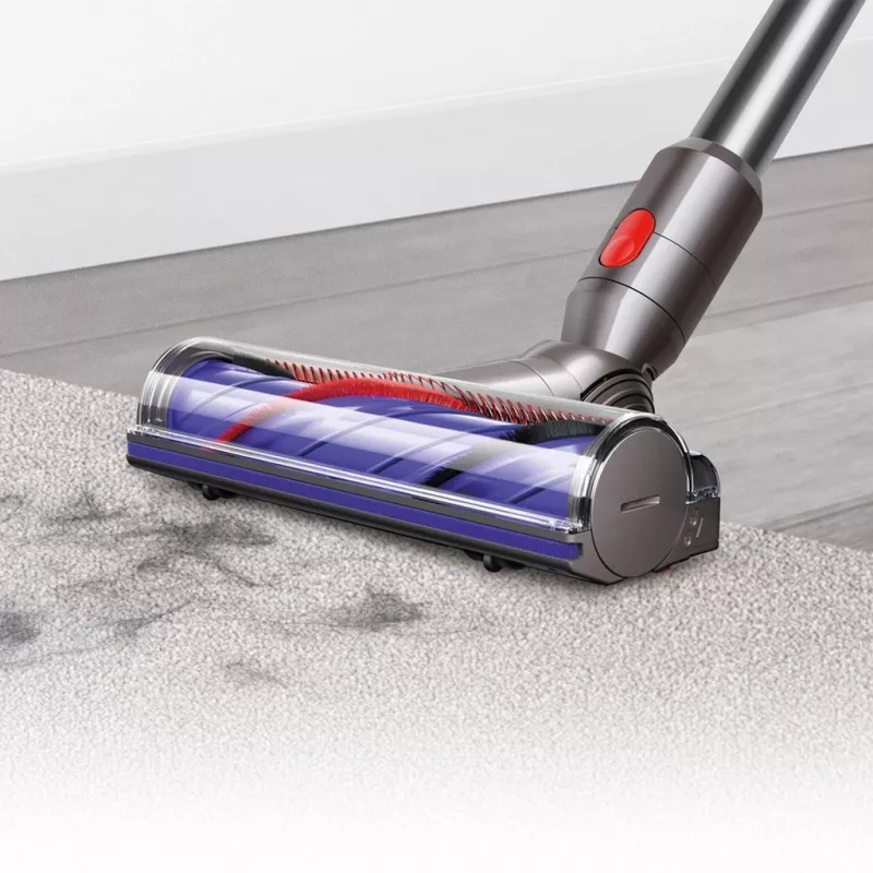 Dyson V8 Advanced 2-in-1 traadita tolmuimeja, aku, kuiv, ilma tolmukotita, nikkel, hõbe