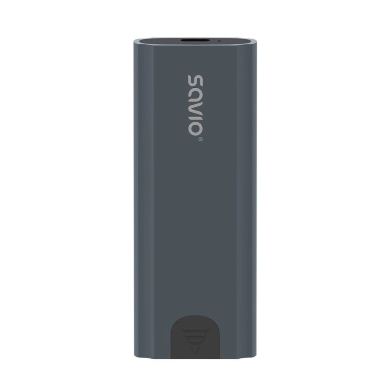M.2 SSD korpus SAVIO AK-67 hall, USB 10 Gbit/s, ühe M.2 draivi tugi
