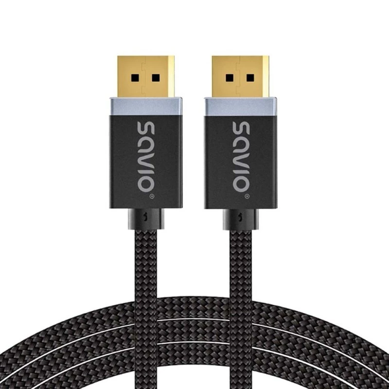 SAVIO DISPLAYPORT (M) - DISPLAYPORT (M) KAABEL, V1.4, 3 m, CL-176