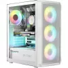 Logic PORTOS ARGB MINIDI USB 3.0 korpus valge