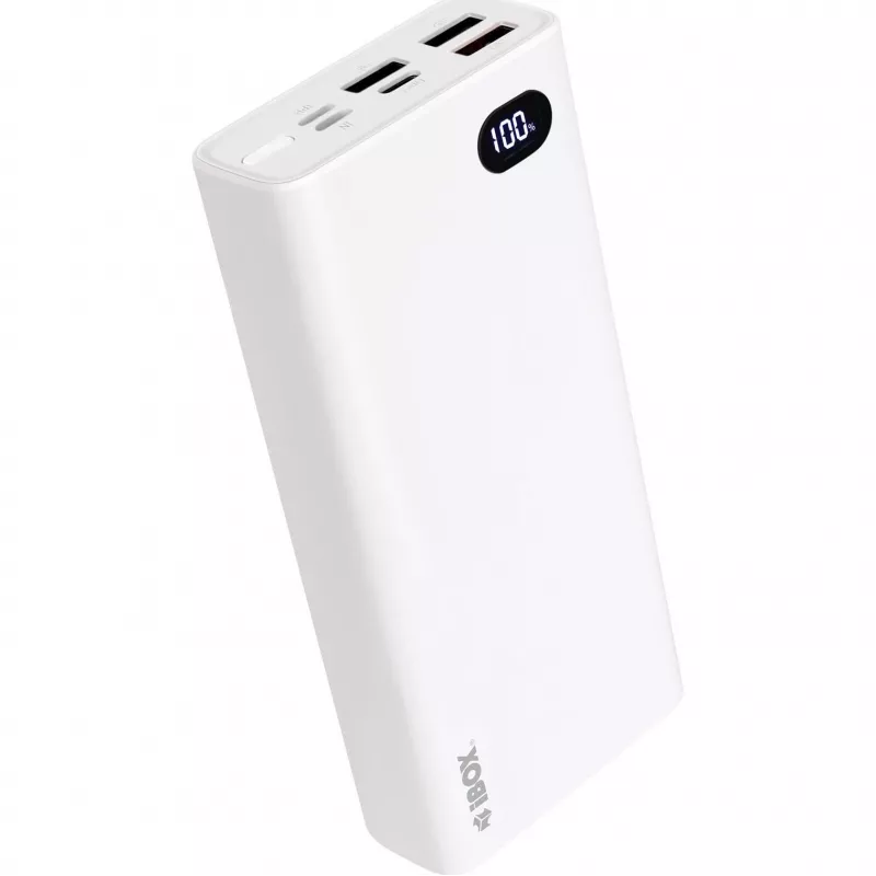 Power Bank iBOX PB20 20000 mAh on Ibox toode meie Power Banks valikust. Esiletõstetud omadused hõlmavad valget viimistlust, plastikust materjali ja sisemist tüüpi.