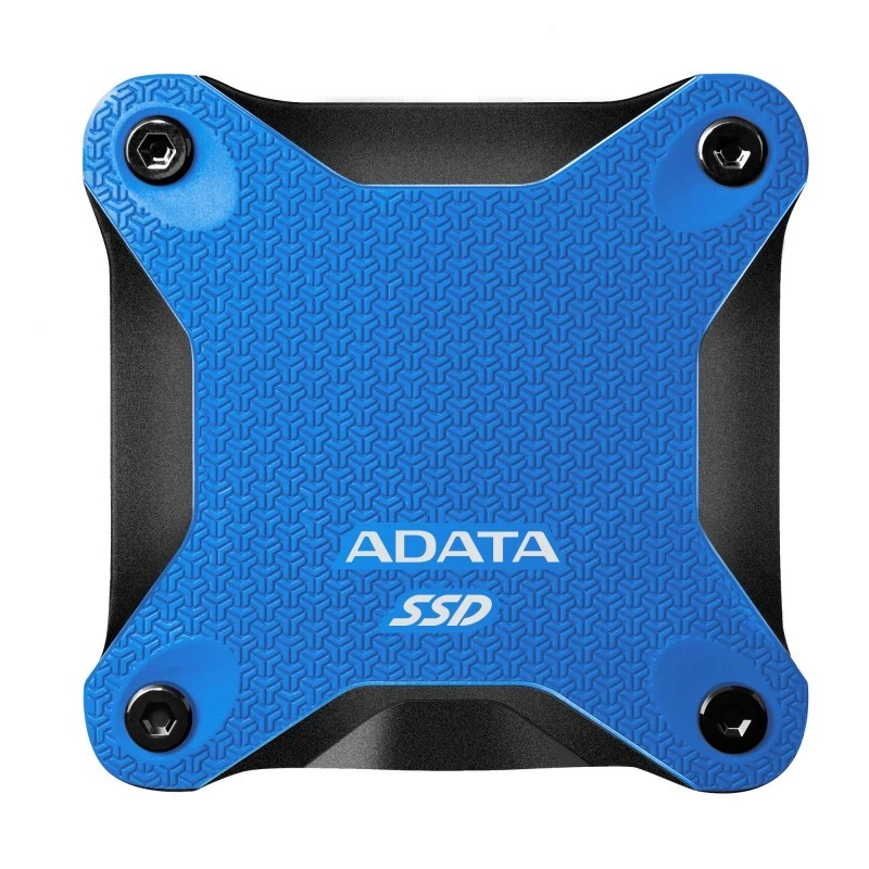 Väline SSD ADATA SD620 512 GB, USB 3.2 Gen 2 Micro-USB B, sinine, silikoonkest, põrutuskindel