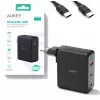 Seinakruvilaadija Aukey PA-B7O, 3×USB, GaN-tehnoloogia
