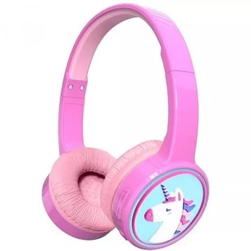 Denver BTH-106P kõrvaklapid/peakomplekt juhtmega ja juhtmevaba peavõruga kõned/muusika Bluetooth roosa