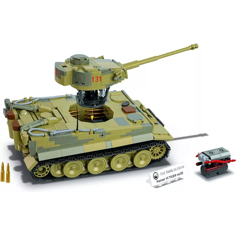 Ehituskomplekt COBI Panzer VI Tiger no131 1275 tükki