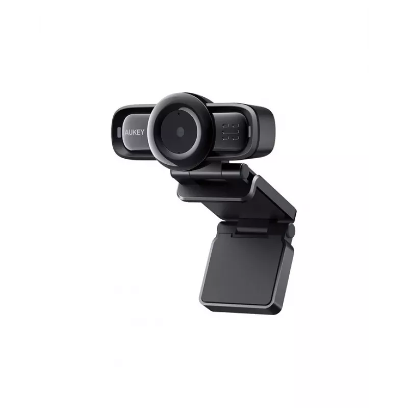 Aukey PC-LM3 Stream Series automaatse teravustamisega Full HD veebikaamera 1/3-tollise CMOS-anduriga, must