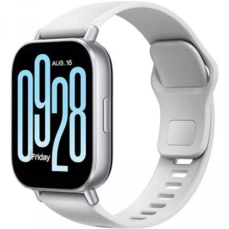 Nutikell Xiaomi Redmi Watch 5 Active — 2 tolli (5,08 cm) LCD, 320×385, 470 mAh, hõbedane, TPU-rihm, 42,2 g