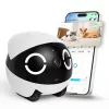 Robot Lemmikloomamonitor Enabot Rola Mini — Wi‑Fi, 5000 mAh aku, 3 MP, 137° vaateväli, valge/must