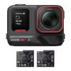 Spordikaamera Insta360 Ace Pro 2 — 50 MP, 8K Ultra HD (7680×3272), 1/1,3-tolline sensor, kuni 240 fps, sisseehitatud ekraan, Wi‑Fi, MicroSD, 177,7 g, must
