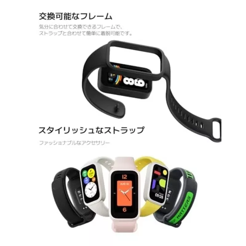 Xiaomi Smart Band 9 Active TFT randmekäevõru aktiivsusjälgija 3,73 cm (1,47) roosa