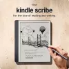 Ebook New Kindle Scribe - 2024 release 10.2 glare-free 64GB Wi-Fi (Without Lockscreen Ads) with Premium Pen Tungsten