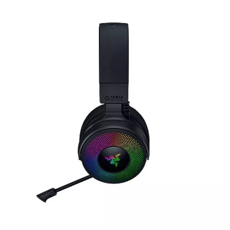 Razer Kraken V4 Pro kõrvaklapid juhtmega ja juhtmeta peavõruga mängimiseks USB Type-A Bluetooth must