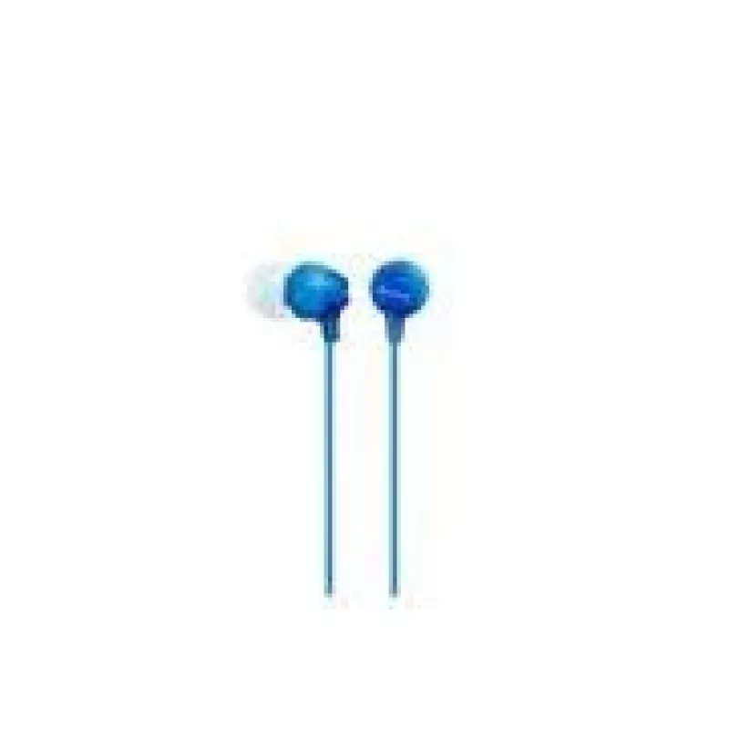 Sony MDR-EX15LP, juhtmega, 8 - 22000 Hz, Muusika, 3 g, Kõrvaklapid, Sinine