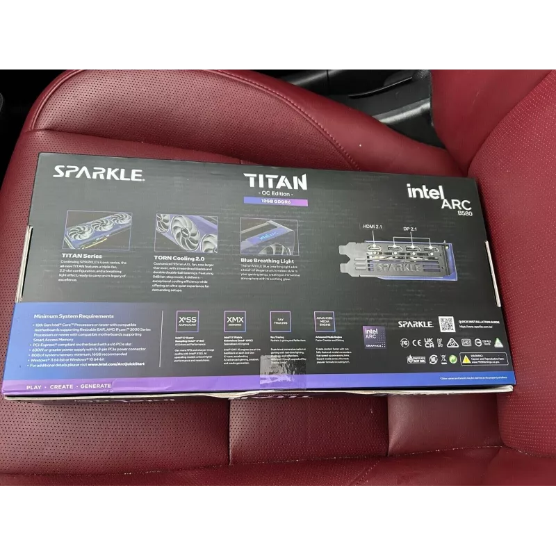 Videokaart Intel Arc B580 12 GB GDDR6