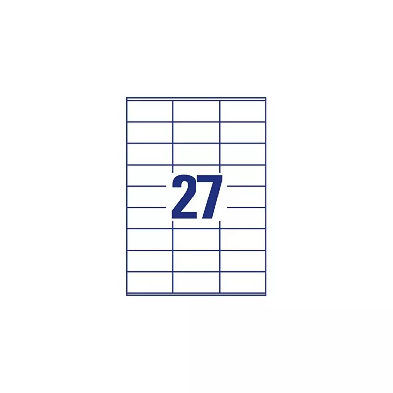 Avery-Zweckform 3479 Sildid Valge Paber 70x32mm Püsiliim