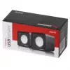 2-suunaline PC kõlar Audiocore AC870 B — 3 W RMS, juhtmega USB-toide, 3,5 mm sisend, 2.0 kanalit