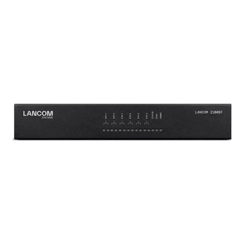 LANCOM 2100EF - SD-WAN lüüs - fiibriga ja Ethernetiga - 1GbE, 2.5GbE - 1U - pilvehallatav - laua/riistpaigaldus (61109)
